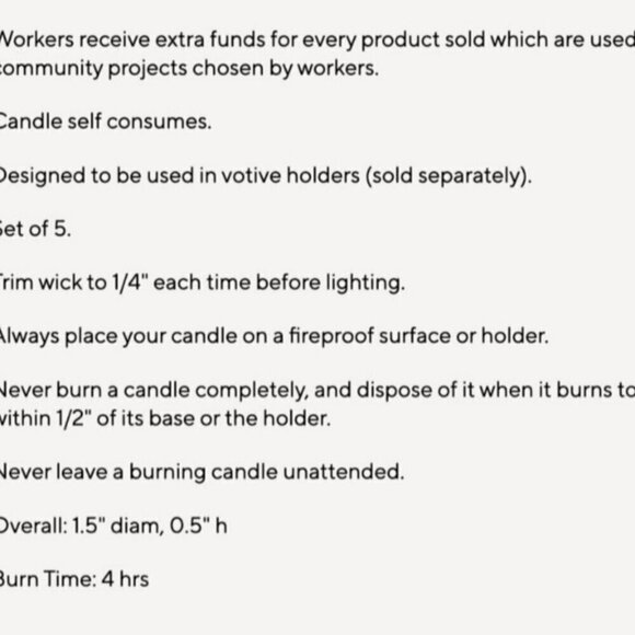 Pottery Barn Christmas Classic Holiday Gingerbread House Votives - Set of 5 - Picture 3 of 8